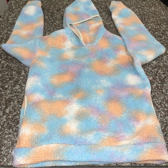 Athleta Girl So Snug Printed Sherpa Hoodie - Picture 3 of 8